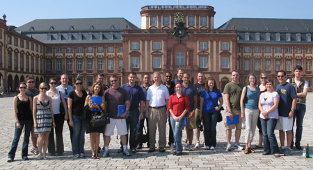 Students visit Germany